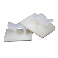 Clip auto-adhésif pour câble métallique Wcl-0805, clips adhésifs pour câbles de 3 m, organisateur de câbles en plastique nylon
