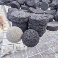 Boules de lave volcanique poreuses, diffuseurs d'arômes pour huiles essentielles