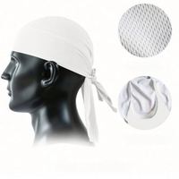 Durag Personalizado de Poliéster Unisex Multicolor para Hip-Hop, Ciclismo, Baile Callejero y Regalos Promocionales al por Mayor