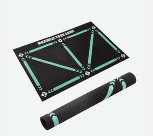 Alfombrilla de entrenamiento de fútbol para interiores profesional antideslizante PU + respaldo de goma tamaños personalizables diseño antifatiga para habilidades - Product Image 6