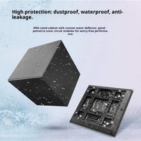 Schermo a quattro lati a cubo magico a LED per interni/esterni a colori P2.5-P4 IP65 impermeabile HDR Display pubblicitario supportato