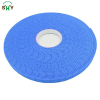Protecteur de bord de tampons de séparation en mousse EVA bleu 19*19*3 + 1mm pour emballage de protection en verre