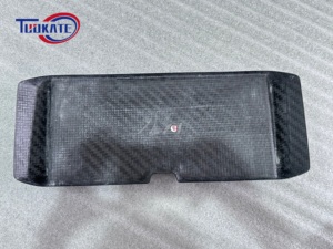Support de plaque d'immatriculation en fibre de carbone sèche style OEM pour Porsche <span class=keywords><strong>911</strong></span> <span class=keywords><strong>992</strong></span> GT3 RS 2023+ - Product Image 4