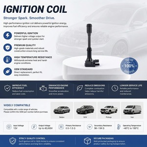 Koil Pengapian Premium BM5G12A366DB untuk Ford Fiesta ST 1.6T Suku Cadang Mesin Aftermarket Berkinerja Tinggi BM5G12A366DB - Product Image 4