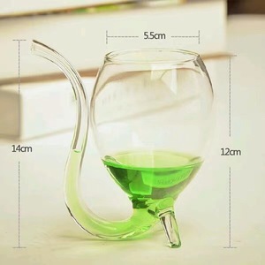 Nuevo Vaso <span class=keywords><strong>de</strong></span> Vidrio con Diseño Creativo en Forma <span class=keywords><strong>de</strong></span> Vampiro con Pajita, Vaso <span class=keywords><strong>de</strong></span> Vino Personalizado, Vaso para Agua - Product Image 5