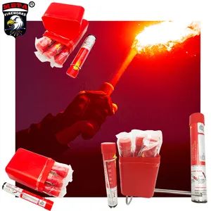 red flame real fireworks hand csm colored smoke flame vaporizer smoking device fumogeni da Stadium vengalas