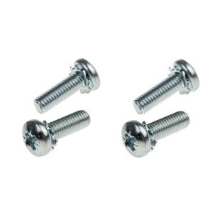 Bán buôn 4-40x5 mét kẽm mạ thép Pan Head Phillips Máy Vít với nội bộ răng khóa máy giặt - Product Image 5