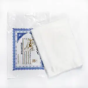 Wholesale Muslim White Adults Ihram Microfiber Haji Towel Umrah Pilgrimage Towels