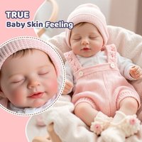Poupée Bébé Reborn Babeside 20'' 50cm, Petite Fille Réaliste, Corps en Vinyle Souple, Vente en Gros Usine