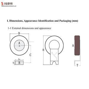 Varistor à oxyde métallique (MOV) <span class=keywords><strong>3movs</strong></span> HD, SMD 10D471K/20D471K, en silicium, diamètre 5 mm, courant de surtension de crête 6500A - Product Image 3