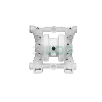 Pompe à diaphragme pneumatique ZJWOG QBY/QBK QBK-25 (1 pouce) à commande pneumatique OEM pour eau, 8 bars, DN25, débit 1m³/h, garantie 1 an
