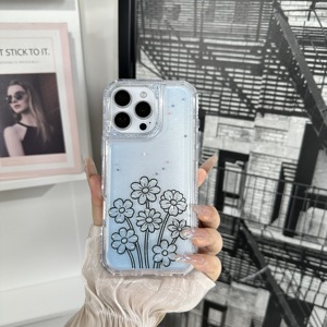 Prix direct usine – Magnifique motif floral – Coque antichoc en TPU+PC époxy pour HONOR CHOICE <span class=keywords><strong>T10</strong></span> 600 Smart 5G 600 <span class=keywords><strong>PRO</strong></span> X8D - Product Image 2