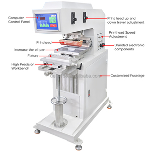 Deliou độ chính xác cao bán tự động móng tay máy in Báo Chí điều kiện mới nhiều màu sắc Pad máy in - Product Image 6