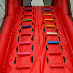 Aşırı etkileşimli şişme spor oyunu-Blower PVC slayt ile Stunt atlama heyecan verici serbest düşme macera - Product Image 6