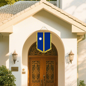 Mini 20x30cm Pennant Car Flags Nauru Wall Decor Display Accessories <b>Small</b> <b>Ornaments</b> for Hanging - Product Image 2