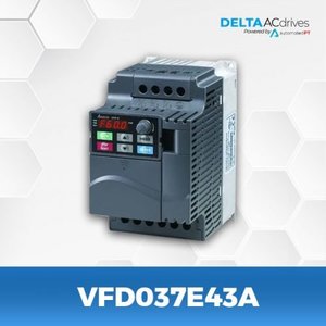 Variateur de fréquence VFD série E, modèle VFD037E43A, 3,75 kW, 5 CV, 460 V CA, 8,5 A, en stock – Meilleures ventes - Product Image 3