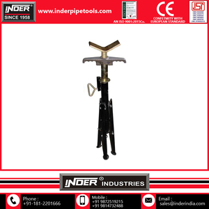 Direct Factory Price <b>Top</b> Selling Industrial DIY Grade Pipe Stand Superior Quality Folding Rollers 1000kg <b>Load</b> Hand Tools - Product Image 2