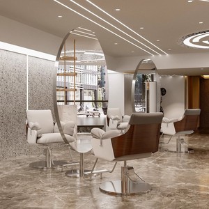 Miroir de <span class=keywords><strong>Salon</strong></span> de Coiffure et de Maquillage LED Mural Doré Grand Format – Offre Spéciale - Product Image 2