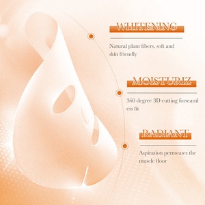 Produits de beauté BIOAOUA pour femmes, <span class=keywords><strong>masque</strong></span> <span class=keywords><strong>hydratant</strong></span> pour le <span class=keywords><strong>visage</strong></span> à la vitamine C, antioxydant, éclaircissant et illuminant, produit de beauté - Product Image 4