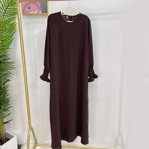 Abbigliamento Islamico da Donna, Abito Modesto Elegante, Abaya di Dubai 2025 - Product Image 4