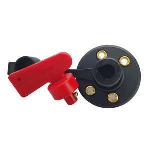 Interruptor Rotatorio de Corte de Energía para Batería de Coche, Terminal de Tornillo M8 M10, 2 y 4 Orificios, con Accesorios, Juego Completo - Product Image 4