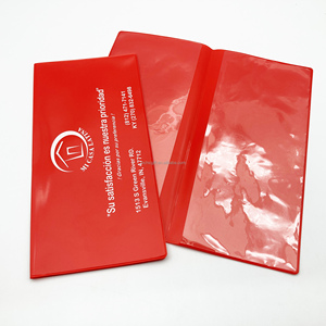 กระเ<span class=keywords><strong>ป</strong></span>๋าใส่บัตรโดยสารแบบพับได้ ทำจาก PVC นิ่ม พิมพ์โลโก้ได้  ใส่บัตรประกันภัย ซองใส่บัตรไวนิล  กล่องใส่บัตรพลาสติก สำหรับเป็นของขวัญ - Product Image 2