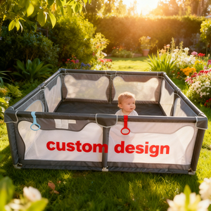 <span class=keywords><strong>Parc</strong></span> pour <span class=keywords><strong>bébé</strong></span> facile à assembler et à plier pour la sécurité des enfants, utilisé dans la chambre - Product Image 5