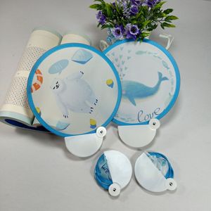 Ventilador <span class=keywords><strong>plegable</strong></span> <span class=keywords><strong>redondo</strong></span> con logotipo personalizado, ventilador publicitario promocional para exteriores, ventilador <span class=keywords><strong>plegable</strong></span> con bolsa - Product Image 4