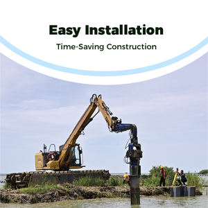 ألواح <span class=keywords><strong>PVC</strong></span> ذات مرونة ممتازة ومقاومة للصدمات لحماية ضفاف الأنهار - Product Image 4