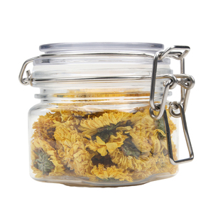 โถเก็บสัตว์เลี้ยงแบบดอกเบญจมาศอบแห้งขนาด200มล. 7ออนซ์พร้อมฝาแบบหนีบเพื่อป้องกันอากาศโดยปราศจากสาร BPA - Product Image 6