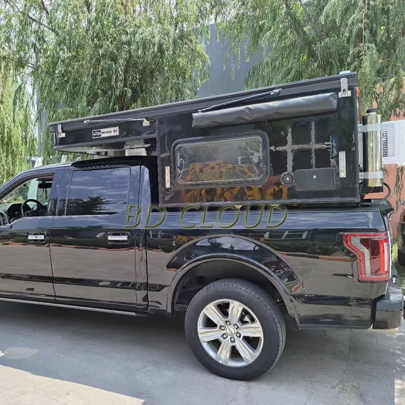 BD Cloud Off Road lembar galvanis/Profil steel ruck Camper Pickup Flatbed truk camper untuk dijual