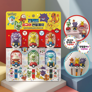 Pokmon Figure Plastic Pencil Holder Set 6 Characters Korean Kids <b>Desk</b> <b>Organizer</b> Anime Office Supplies - Product Image 3