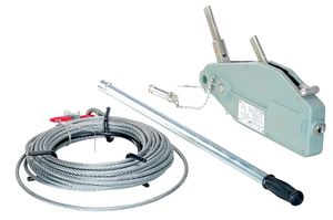 Tirador de cable de acero de aleación de aluminio TY-20250621 de longitud media y colores variados, 0.8 1.6T 3.2T 5.4T 20m, máquina de elevación automática con palanca - Product Image 2