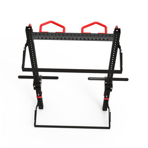 Unisex Steel Multi-Station <span class=keywords><strong>Squat</strong></span> <span class=keywords><strong>Rack</strong></span> com Pull-up Bar para Exercício Fitness - Product Image 5