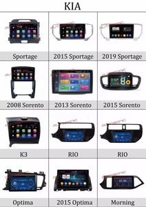Écran audio radio <span class=keywords><strong>Android</strong></span> universel pour voiture, cadre de fixation avec câble pour <span class=keywords><strong>Kia</strong></span> Sportage 2005-2009 - Product Image 6