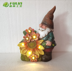 Estatua <span class=keywords><strong>de</strong></span> Gnomo <span class=keywords><strong>de</strong></span> Jardín <span class=keywords><strong>de</strong></span> Resina Solar <span class=keywords><strong>de</strong></span> 12.2 Pulgadas con <span class=keywords><strong>Linterna</strong></span> <span class=keywords><strong>de</strong></span> Girasol para Decoración <span class=keywords><strong>de</strong></span> Patio Exterior - Product Image 4