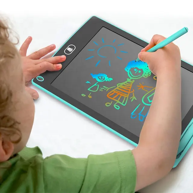 어린이 휴대용 8.5 인치 컬러 스크린 LCD 쓰기 태블릿 드로잉 보드 디지털 낙서 필기 메모 패드 전자 eWriter