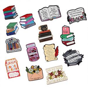 Épingles en alliage de zinc personnalisées en émail doux, design d'animaux d'ange et de lettres d'amour, badges, épingles de revers - Product Image 6