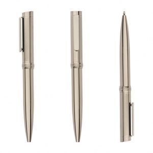 Bolígrafo de Metal Grabado Color Negro Metálico de Alta Gama para Negocios, Bolígrafo de Alta Calidad Personalizado con Baño de Oro Rosa, Regalos - Product Image 2