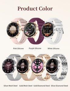 Reloj Inteligente I220 para Mujer, Lujoso, 1.27 Pulgadas, BT 5.3, Monitor de Sueño, Carátulas Personalizables, Batería de 300 mAh, Compatible con IOS y Android - Product Image 6