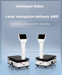 Robot mobile AGV MDBOT à vente directe d'usine, véhicule intelligent de manutention autonome, recharge <span class=keywords><strong>rapide</strong></span> automatique, longue autonomie, laser <span class=keywords><strong>AMR</strong></span> - Product Image 5