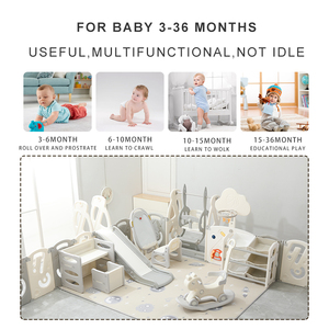 Parcs pour bébés pour enfants Barrières de sécurité pour bébés Barrières de sécurité pour enfants de 0 à 6 ans Piscine pour enfants - Product Image 4