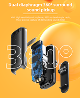 Microphone Lavalier sans Fil à Condensateur 2 Micros J13 avec Réduction de Bruit USB Type-C pour Android, Diffusion en Direct, YouTube, Interview
