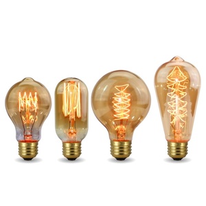 <span class=keywords><strong>Ampoule</strong></span> Edison <span class=keywords><strong>vintage</strong></span> 25W 40W 60W E26 E27 B22, <span class=keywords><strong>ampoule</strong></span> de style Edison antique, ST58 ST64 A19 G80 G95 G125 T30 T45, lampe Edison rétro - Product Image 2