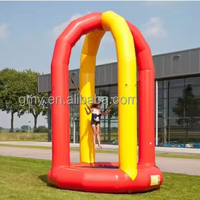Trampoline gonflable souple pour enfants avec souffleur d'air