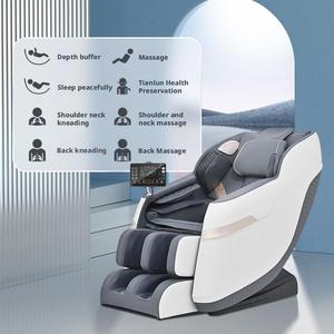 4D Schwerelosigkeit Ganzkörper <span class=keywords><strong>massage</strong></span> stuhl SL Track Dual-Core Mechanische Hände Airbag Fuß rolle LCD Touch Panel für den Heimgebrauch - Product Image 3
