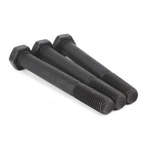 M6 M8 M10 M14 thép hợp kim Class 12.9 Oxit Đen nửa chủ đề Hexagon Hex Head Bolt GB 5782 DIN 931 - Product Image 4