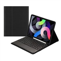 Casing dengan Keyboard Panel Sentuh untuk Samsung Galaxy Tab S6 Lite 10.4 Keyboard Bluetooth Nirkabel dengan Slot Pena