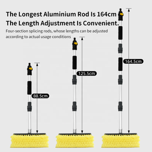 Sikat Cuci Mobil dengan Air 10 inci, Bulu Sikat Lembut untuk Pembersihan Mobil - Product Image 2