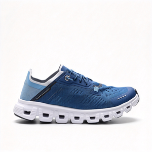 Men's Breathable Knit Walking Shoes Cloud 6 Lightweight Lace Up Sneakers Cushioned Sole Casual Comfort <b>Trainers</b> - Product Image 1
